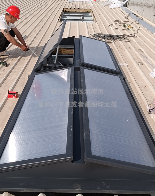 兰州王老吉生产车间同仁排烟天窗 兰州王老吉生产车间同仁排烟天窗