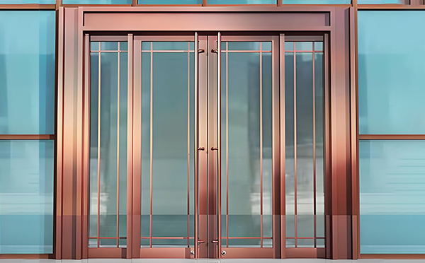 同仁玻璃地弹门