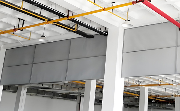 商场防烟分区常闭节点:同仁挡烟垂壁高度与控制器接线图解 商场防烟分区常闭节点:同仁挡烟垂壁高度与控制器接线图解